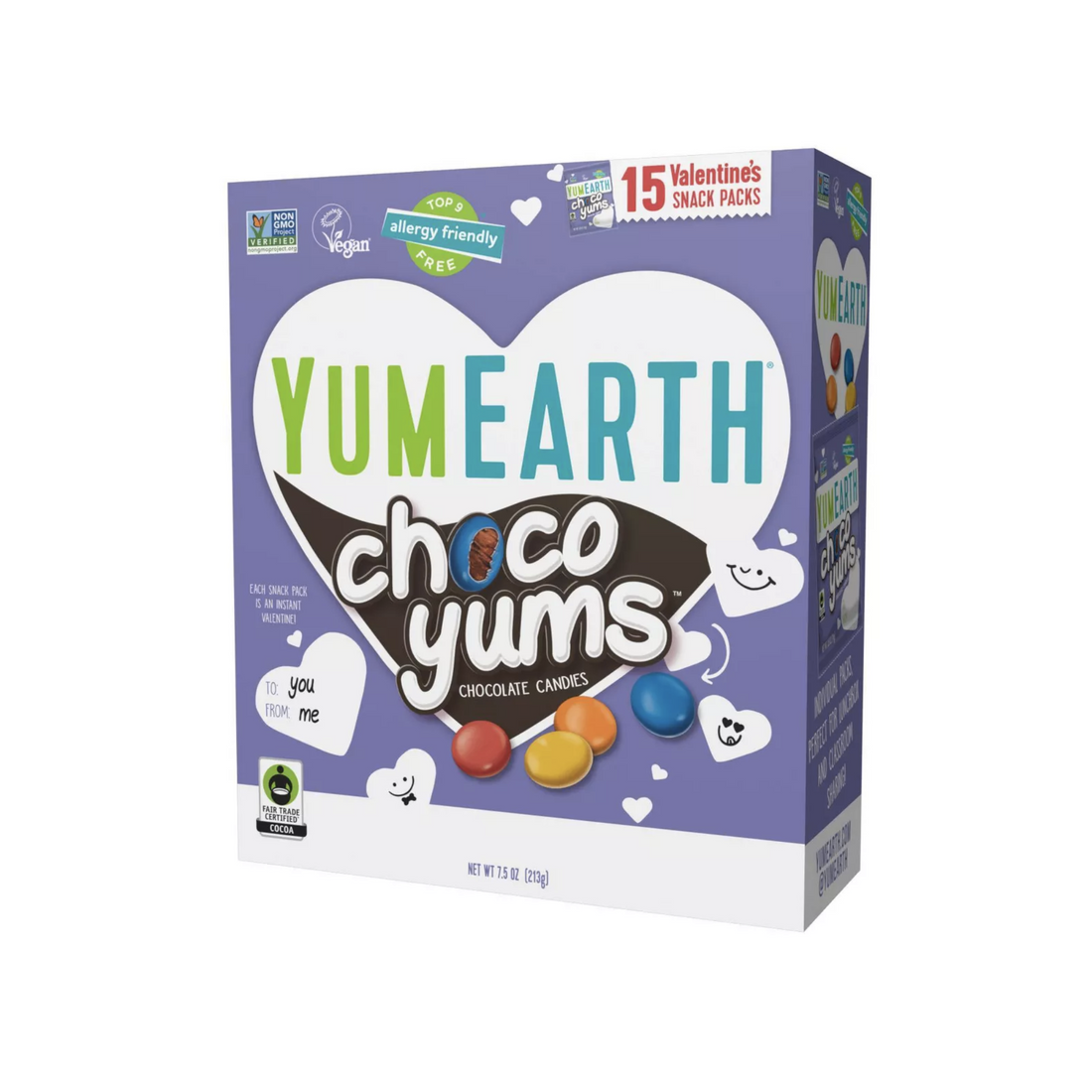 YUM EARTH VALENTINES