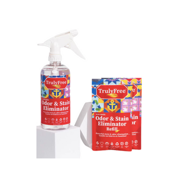 TRULY FREE ODOR AND STAIN ELIMINATOR