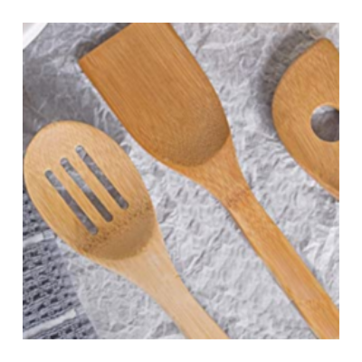 BAMBOO SERVING UTENSILS