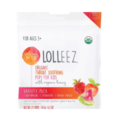 LOLLEEZ THROAT SOOTHING POP