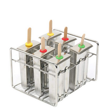 STAINLESS STEEL POPSICLE MOLDS