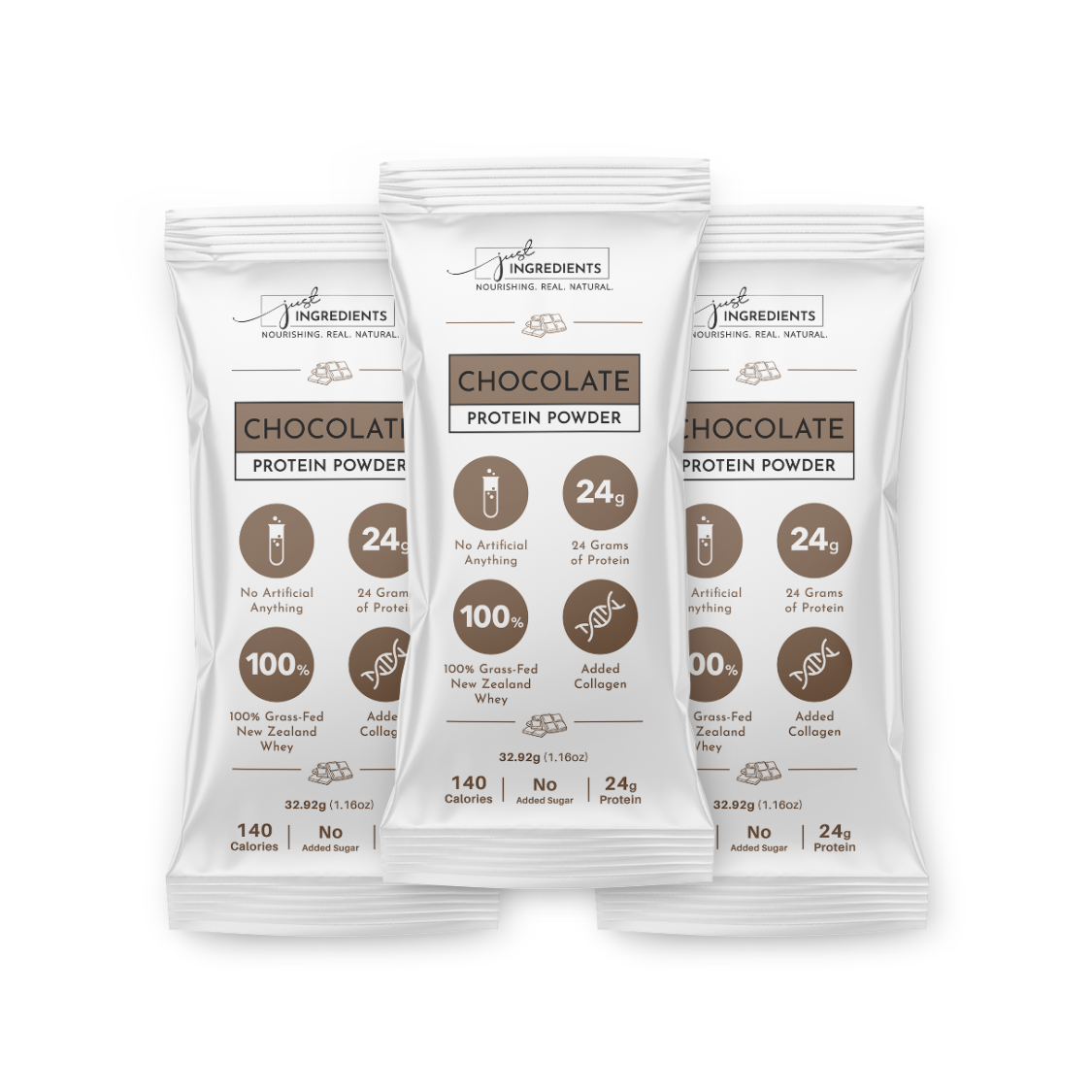 Chocolate Protein Powder Travel Packs (14 Sticks)