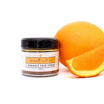 Sweet Citrus Organic Face Scrub