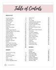 Just Ingredients Cookbook: 21 Days of Meals - Digital Download