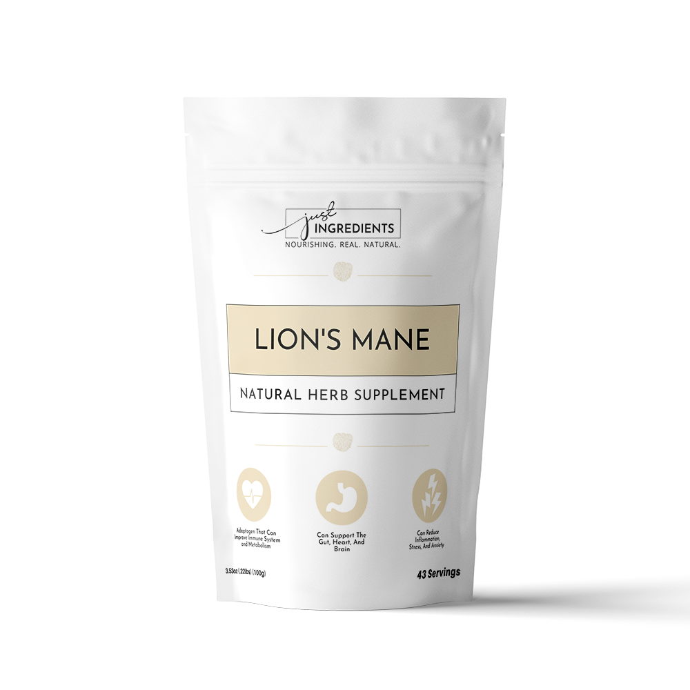 ORGANIC LION&#39;S MANE BY JUST INGREDIENTS