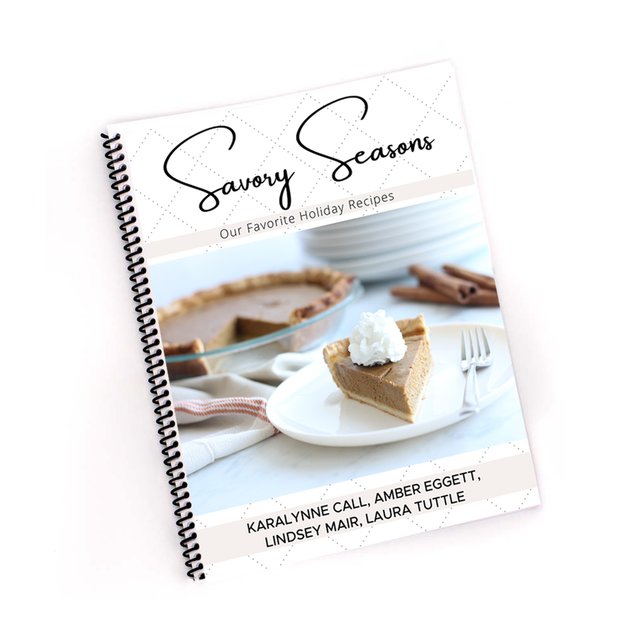Savory Seasons Cookbook  – Physical Book
